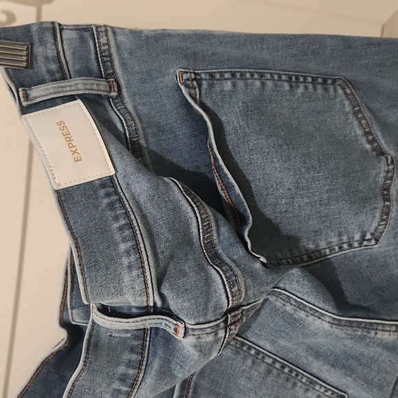 Express 14R distressed boot cut jeans - Picture 3 of 4